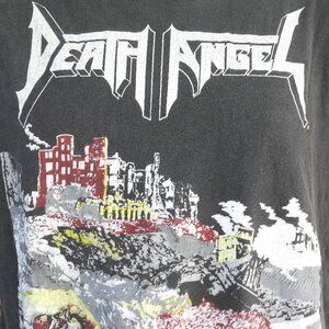 80's Vintage DEATH ANGEL The Ultra Violence T Shirt XL With SJM Tag